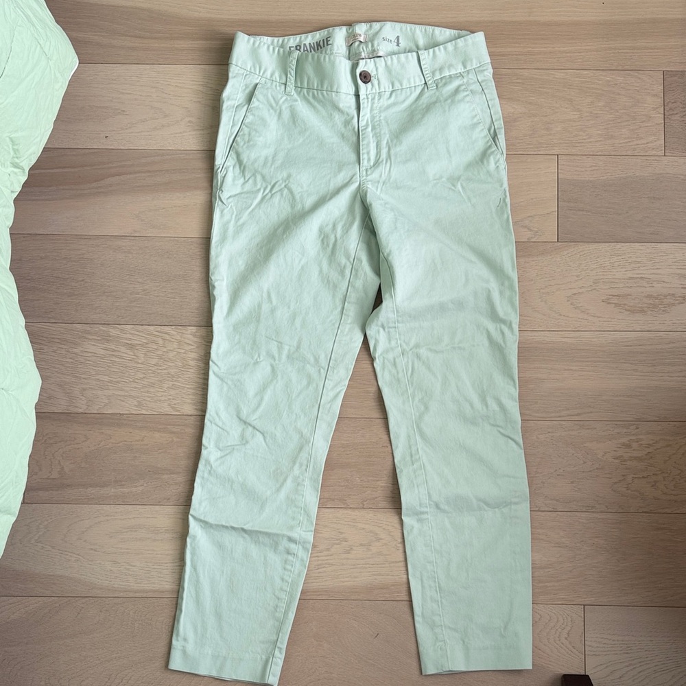 J. Crew Mint Stretch Jeans for Women Size 4
